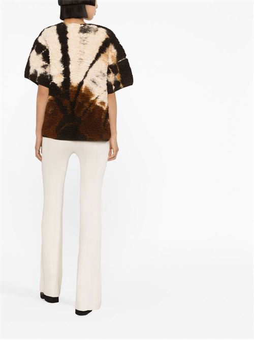 Shirt with tie-dye print JIL SANDER | J40GC0007JTN033282